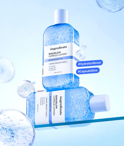 ONGREDIENTS Bakuglow Capsule Lotion 150ml