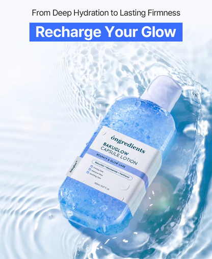 ONGREDIENTS Bakuglow Capsule Lotion 150ml