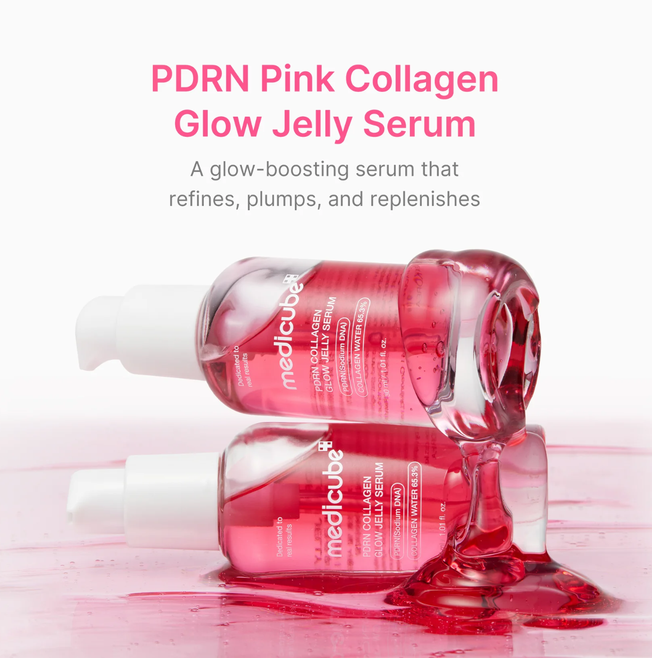 medicube PDRN Collagen Glow Jelly Serum 30ml