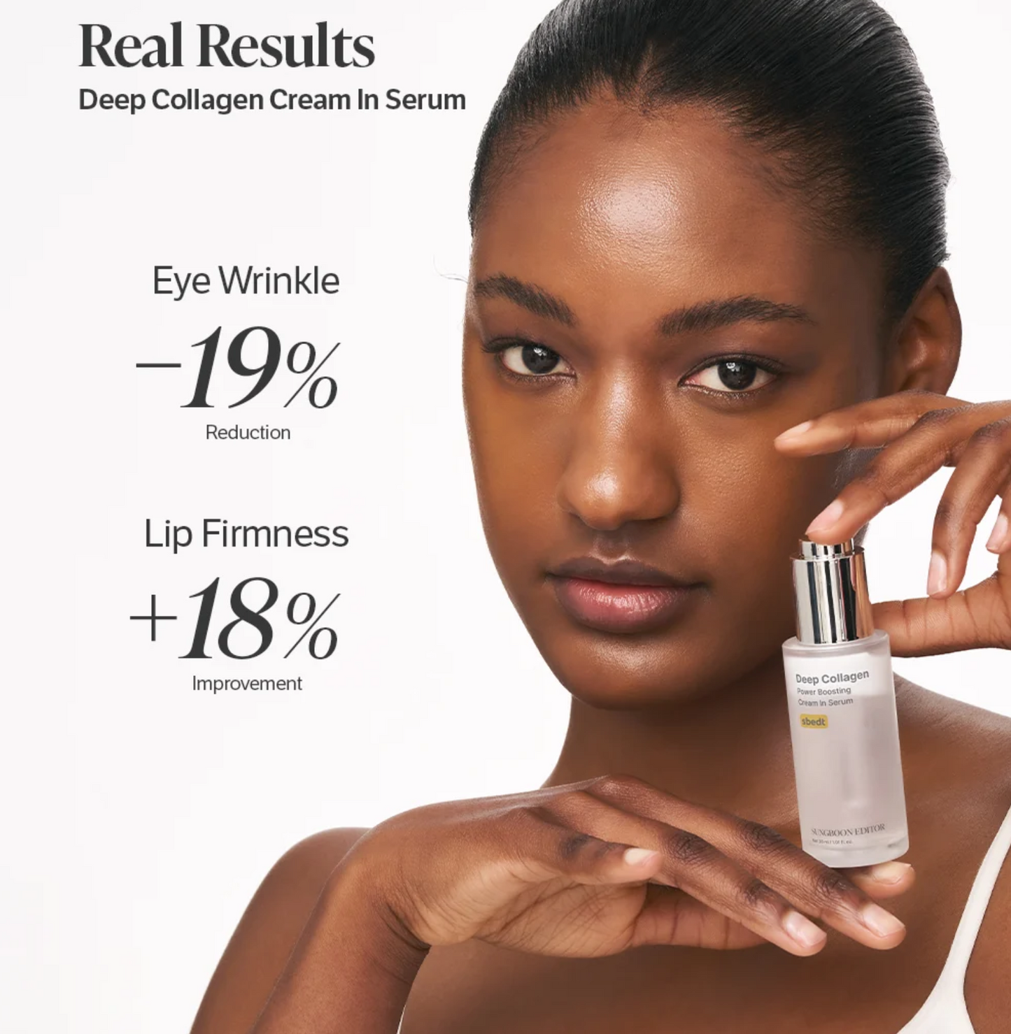 Sungboon Editor Deep Collagen Power Boosting Cream in Serum