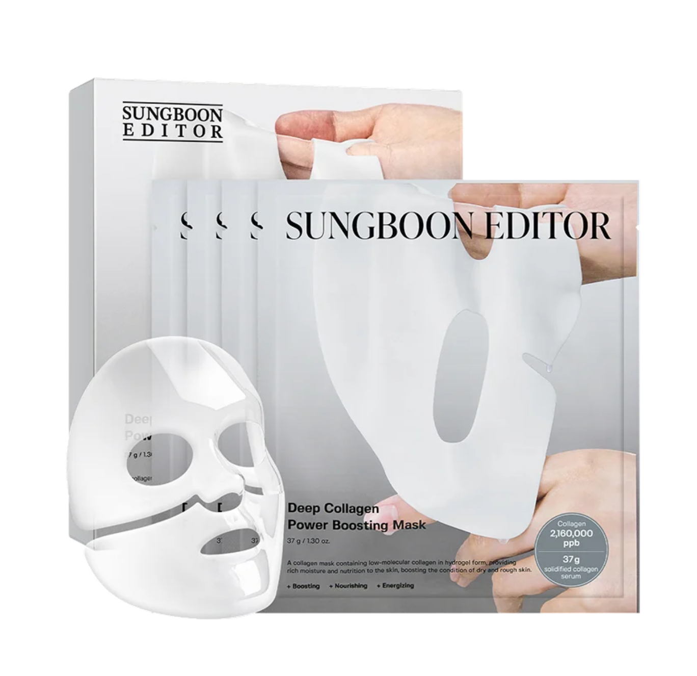 Sungboon Editor Deep Collagen Power Boosting Mask 4PCS
