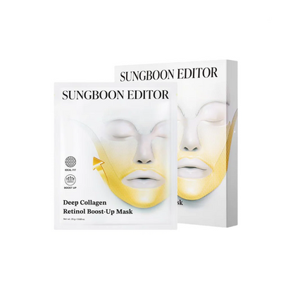 Sungboon Editor Deep Collagen Retinol Boost Up Mask Set 4PCS