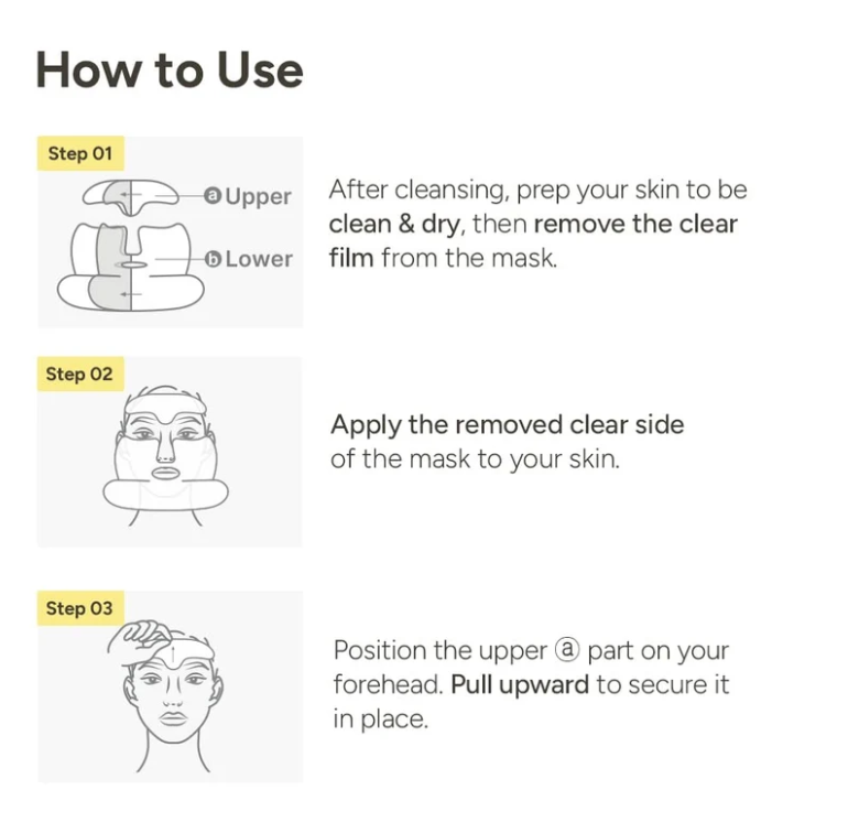 Sungboon Editor Deep Collagen Retinol Boost Up Mask Set 4PCS