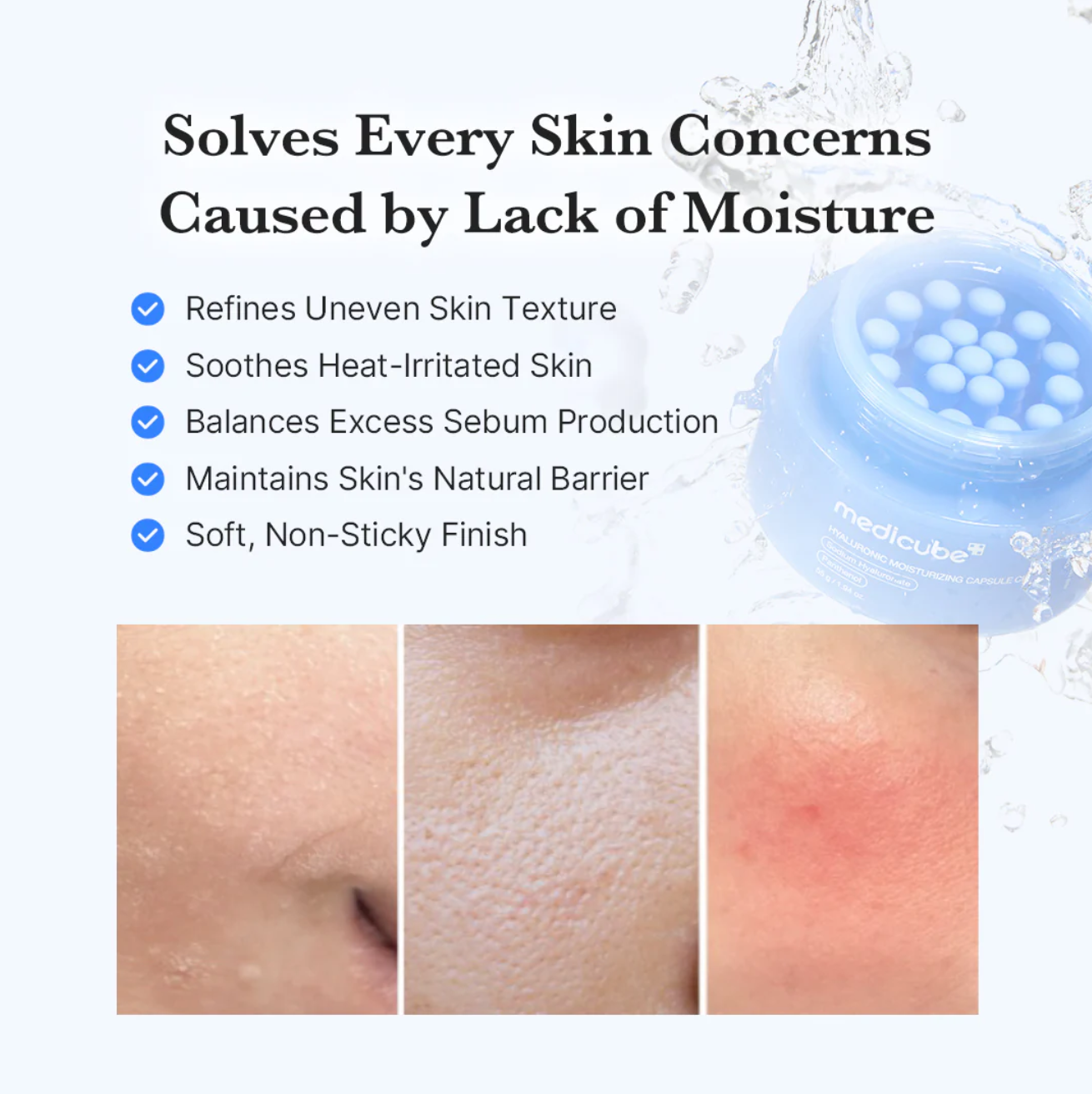 MEDICUBE Hyaluronic Moisturizing Capsule Cream 50g