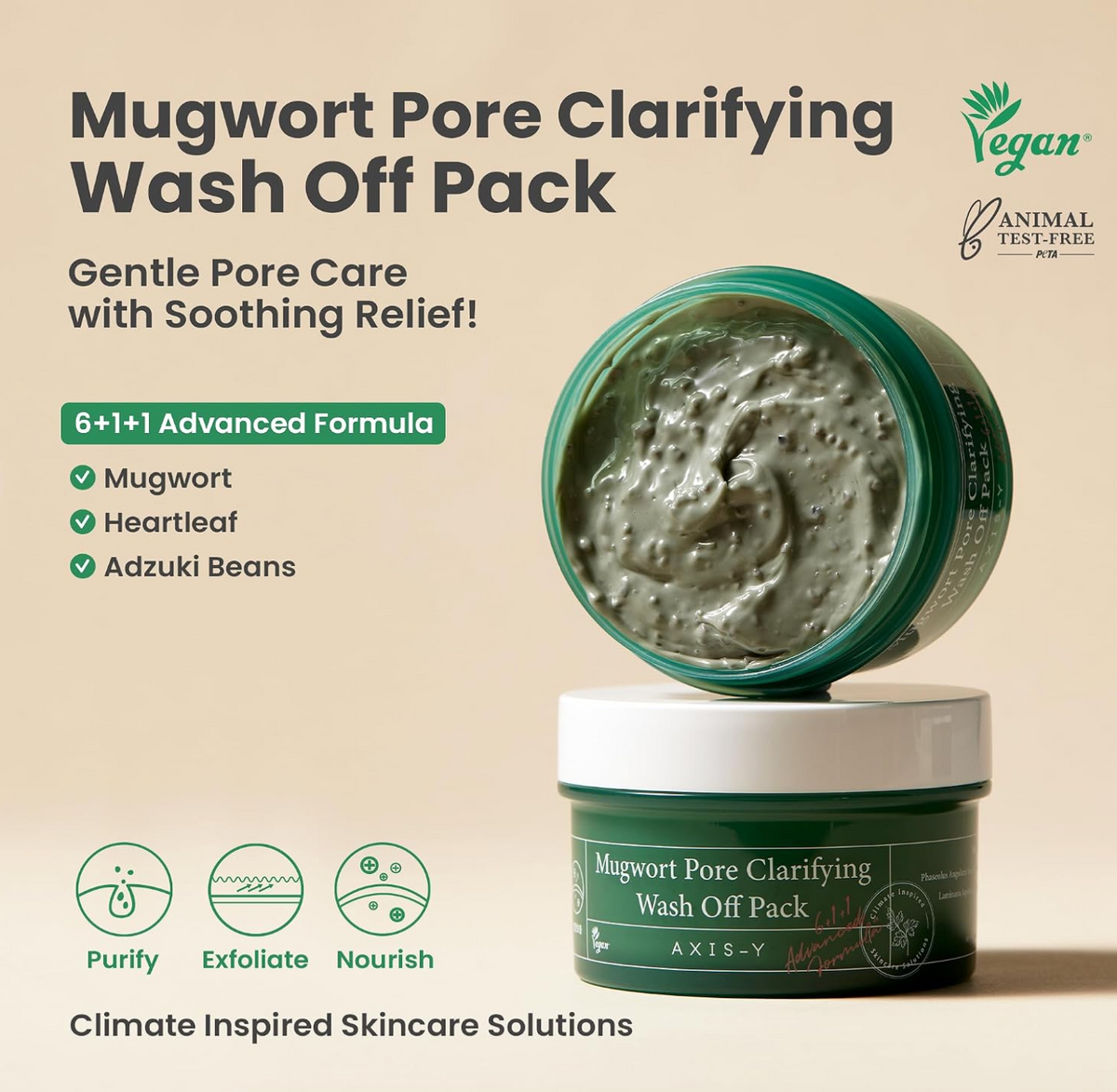 AXIS-Y Masque Purifiant à l'Armoise 100ml