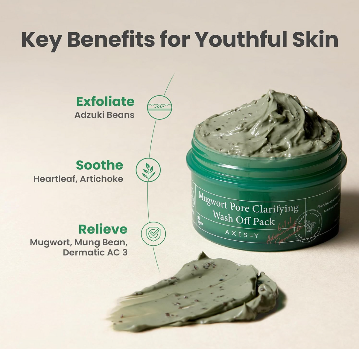 AXIS-Y Masque Purifiant à l'Armoise 100ml