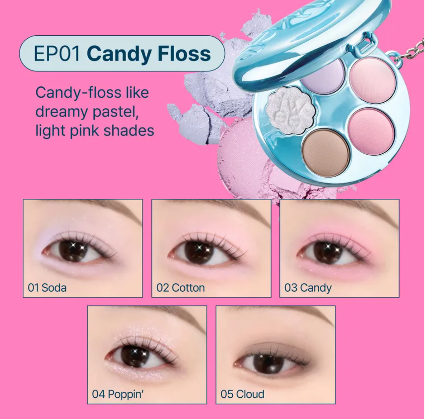 fwee Pocket Eye Palette 6.6g