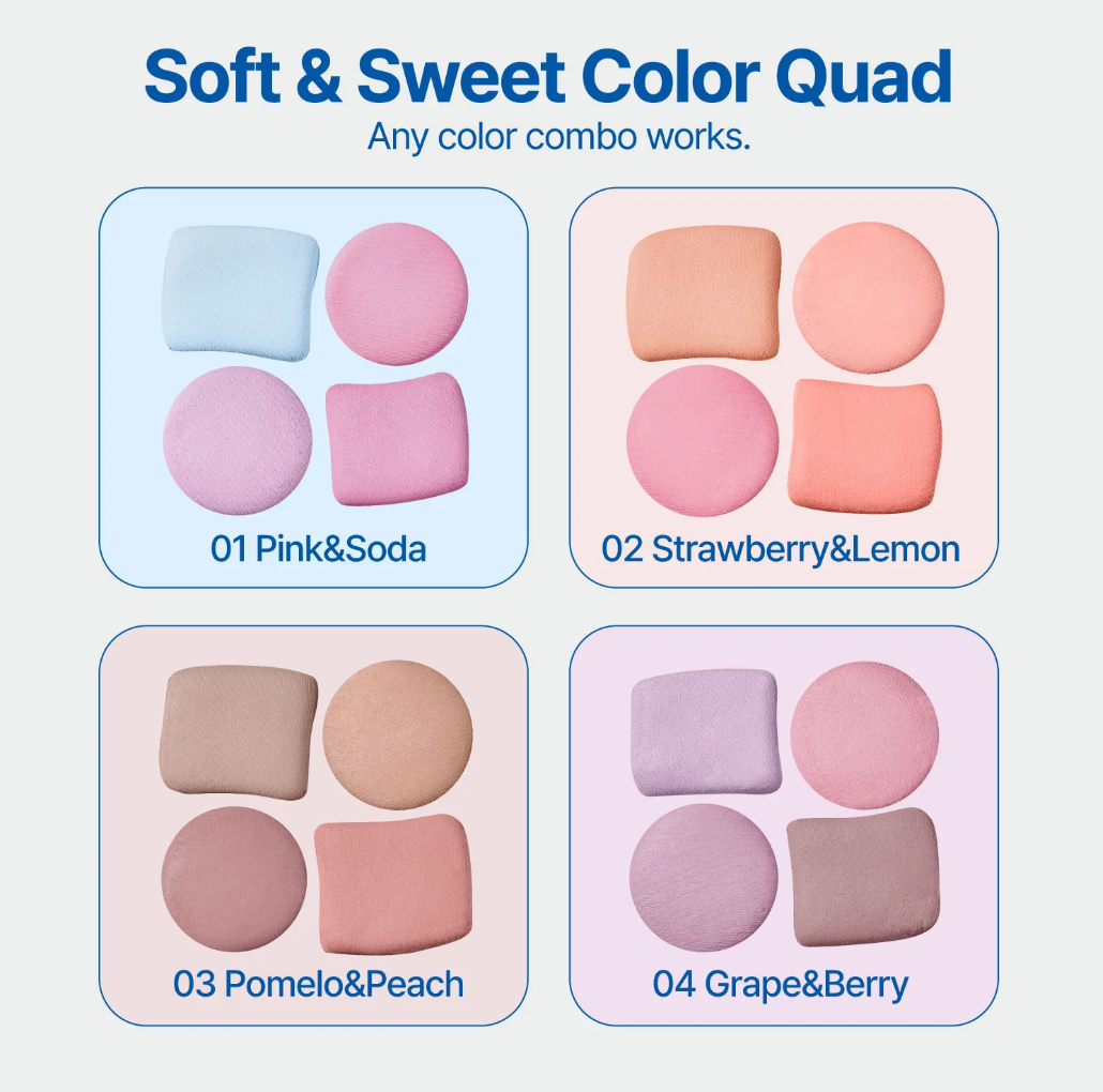 fwee Pocket Cheek Palette 9.6g (5 Colours)