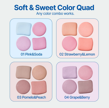 fwee Pocket Cheek Palette 9.6g (5 Colours)