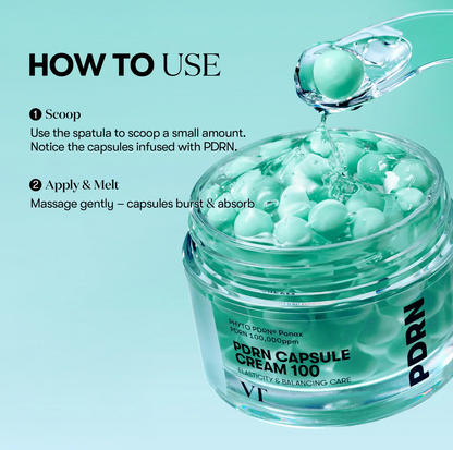VT Cosmetics PDRN Crème en capsules 100 50ml