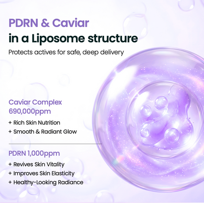 BIODANCE Caviar PDRN Liposome Bubble Booster 95ml