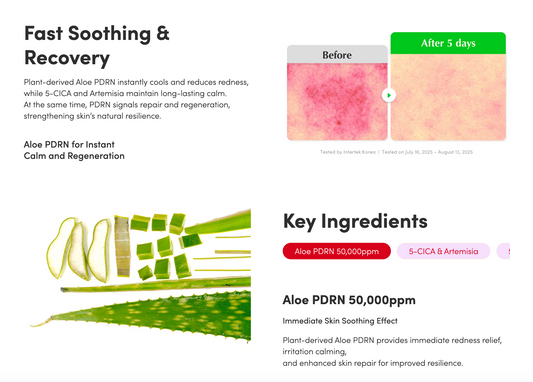 EQQUALBERRY Aloe PDRN Calming Serum 30ml