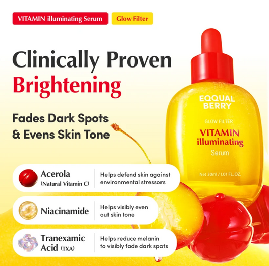 EQQUALBERRY Vitamin Illuminating Serum 30ml