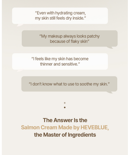 HEVEBLUE Salmon Caring Centella Cream 100ml