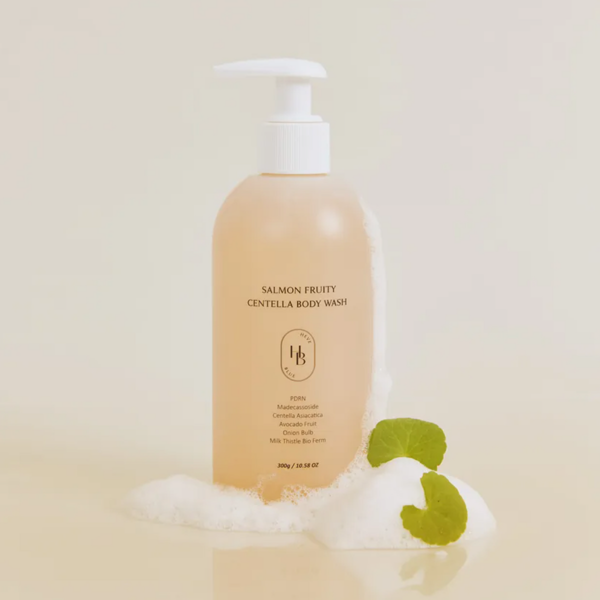 HEVEBLUE Salmon Fruity Centella Body Wash 300ml
