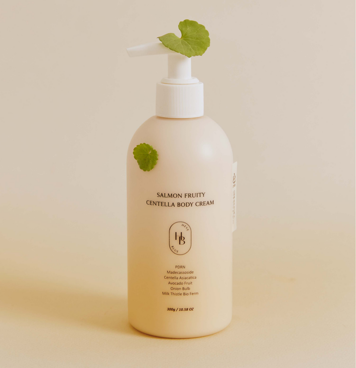 HEVEBLUE Salmon Fruity Centella Body Cream 300g