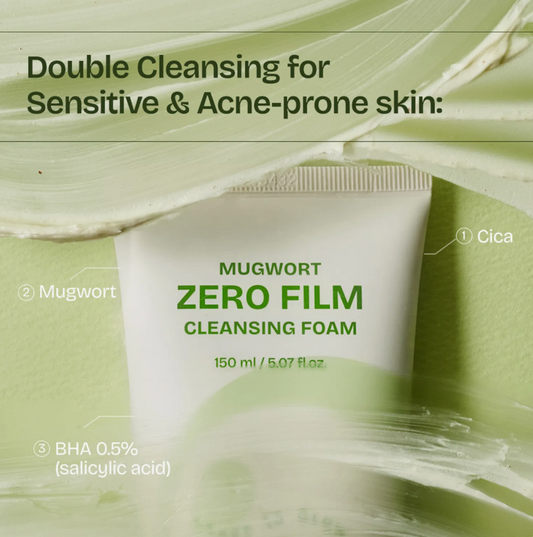 Orien Mugwort Zero Film Cleansing Foam 150ml
