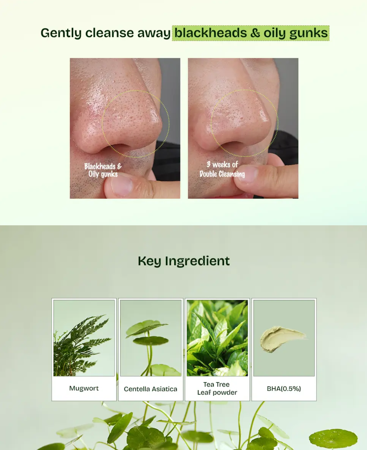 Orien Mugwort Zero Film Cleansing Foam 150ml