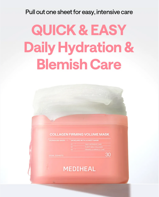 MEDIHEAL Derma 365 Mask Collagen (30PCS)
