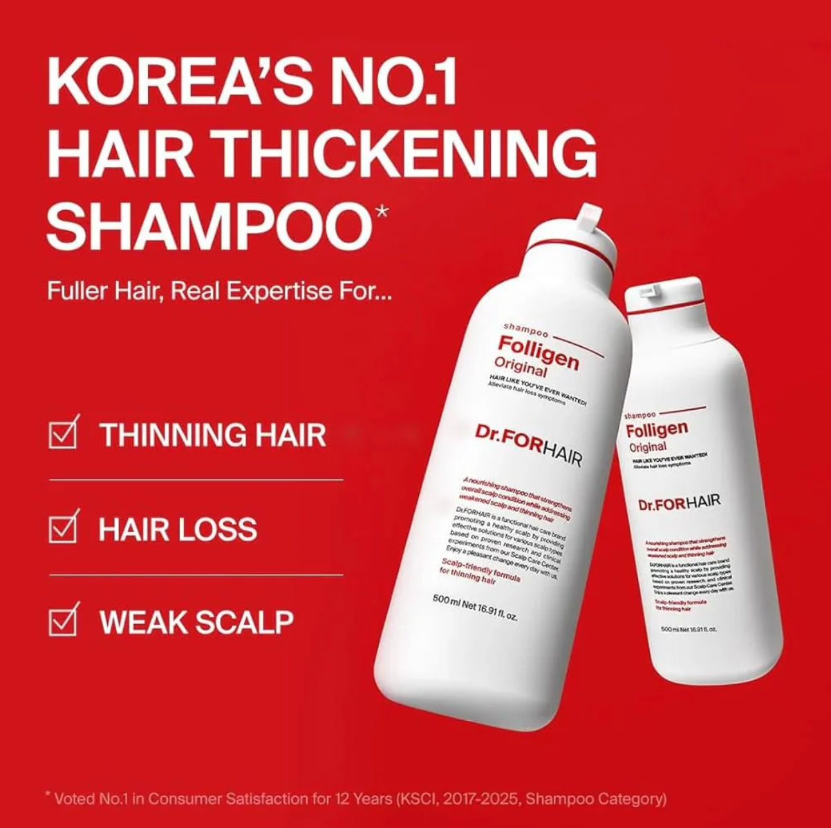 Dr.FORHAIR Folligen Original Shampoo Jumbo 500ml