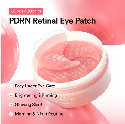 Abib PDRN Retinal Eye Patch Glow Jelly (60ea)
