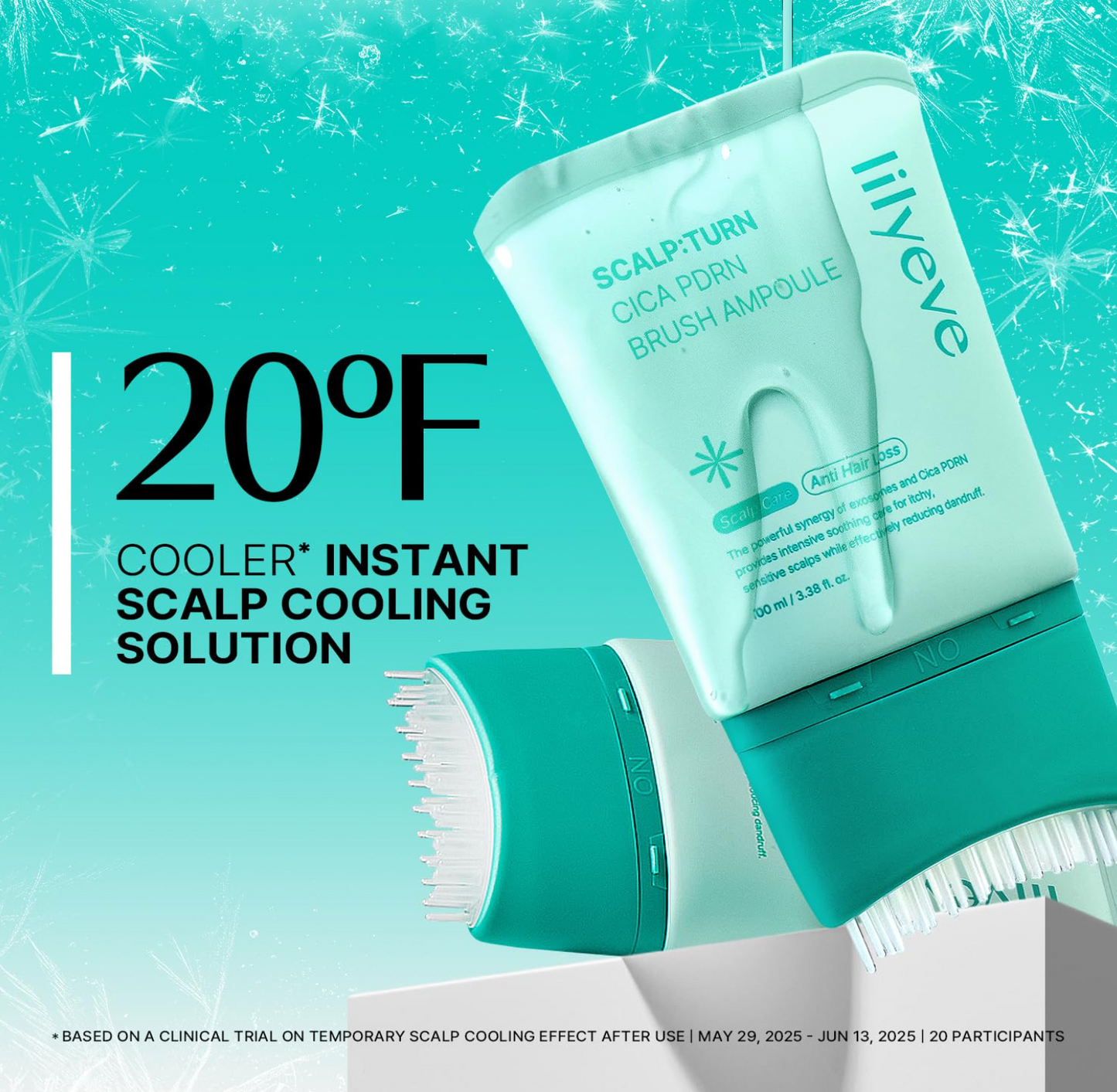 Lilyeve Scalp Turn Cica PDRN Brush Ampoule