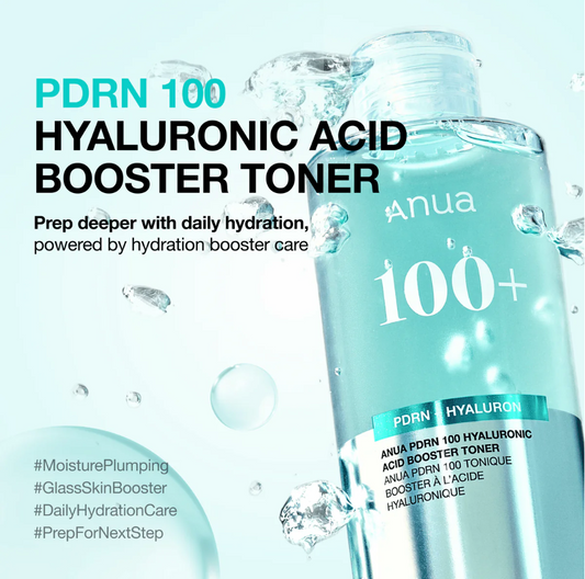 Anua PDRN 100 Tonique Booster à l'Acide Hyaluronique