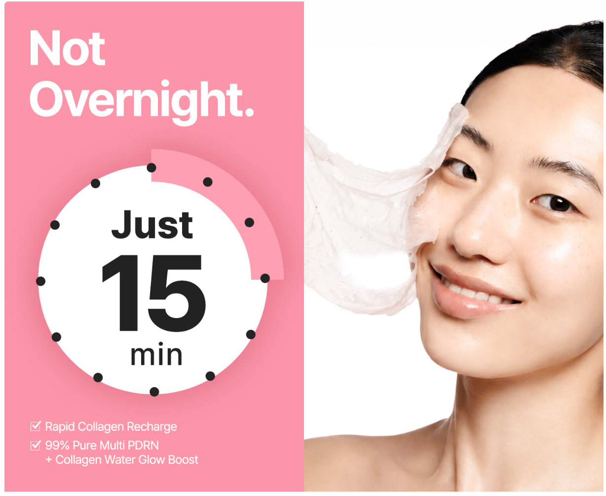 Purito Multi PDRN Collagen Real Glow Mask 100ml