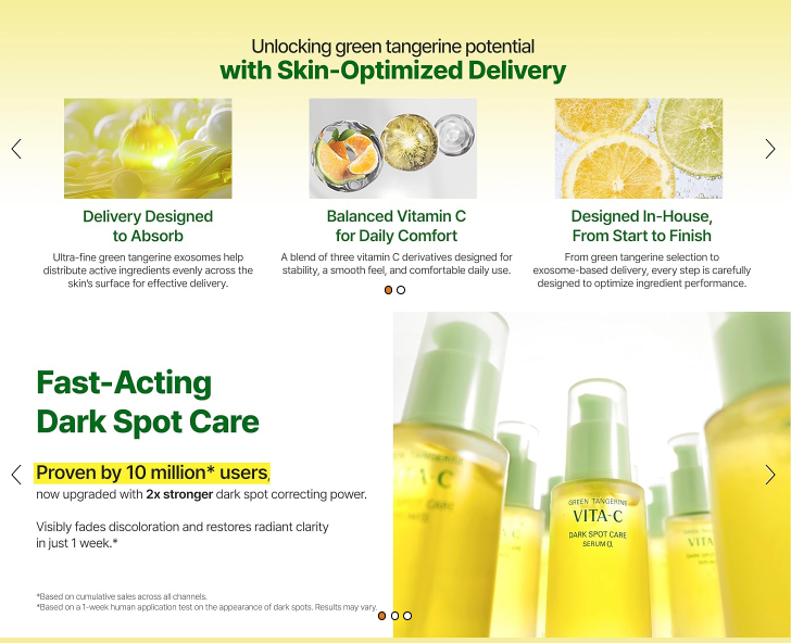 Goodal Green Tangerine Vita C Dark Spot Care Serum 40ml
