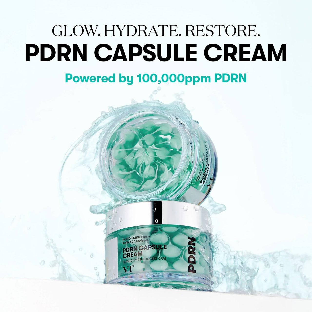 VT Cosmetics PDRN Crème en capsules 100 50ml