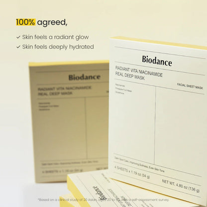 Biodance Radiant Vita Niacinamide Real Deep Mask Biodance