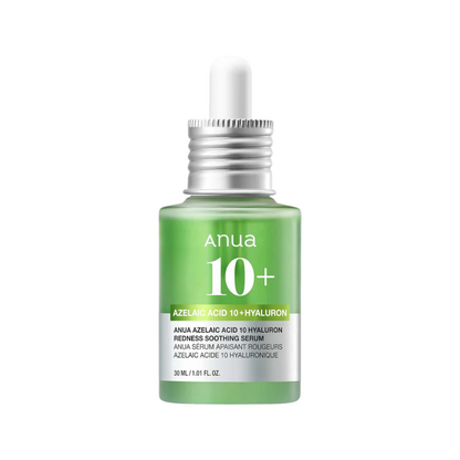 Sérum Apaisant Anti-Rougeurs à l'Acide Azélaïque 10 et à l'Acide Hyaluronique Anua 30 ml