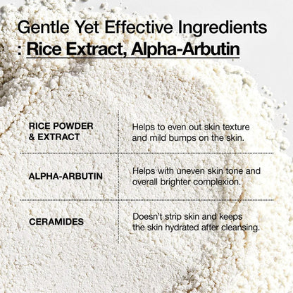 Anua Rice Enzyme Brightening Cleansing Powder 40g Anua