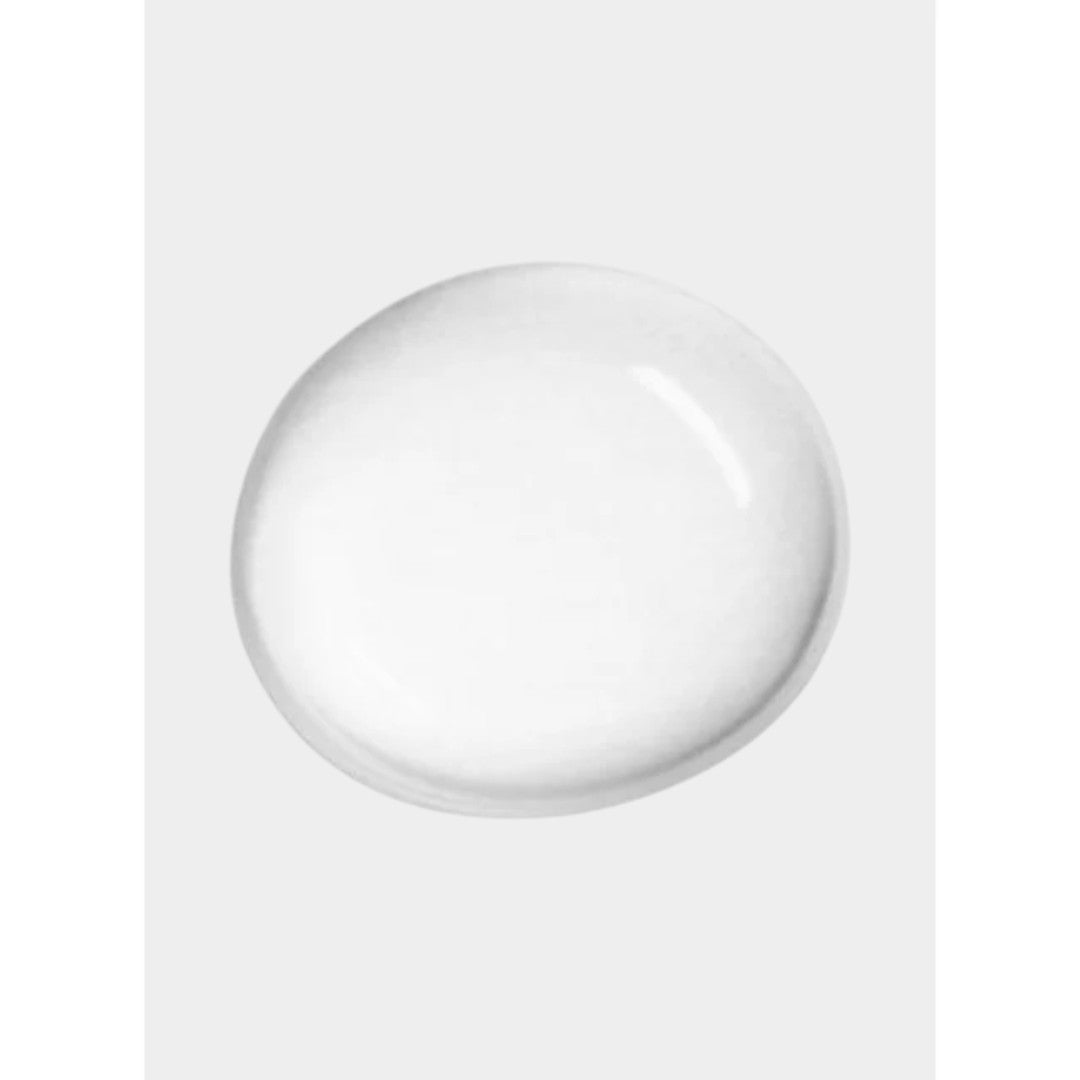 ma:nyo Galactomy Clearskin Toner 210ml clear gel texture in a smooth, circular blob.