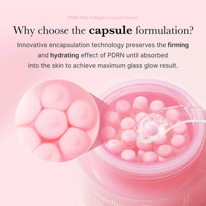 MEDICUBE Pdrn Pink Collagen Capsule Cream 55g MEDICUBE