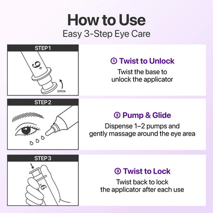 numbuzin No.9 NAD+ Retinol Volumetox Eye Cream 10ml