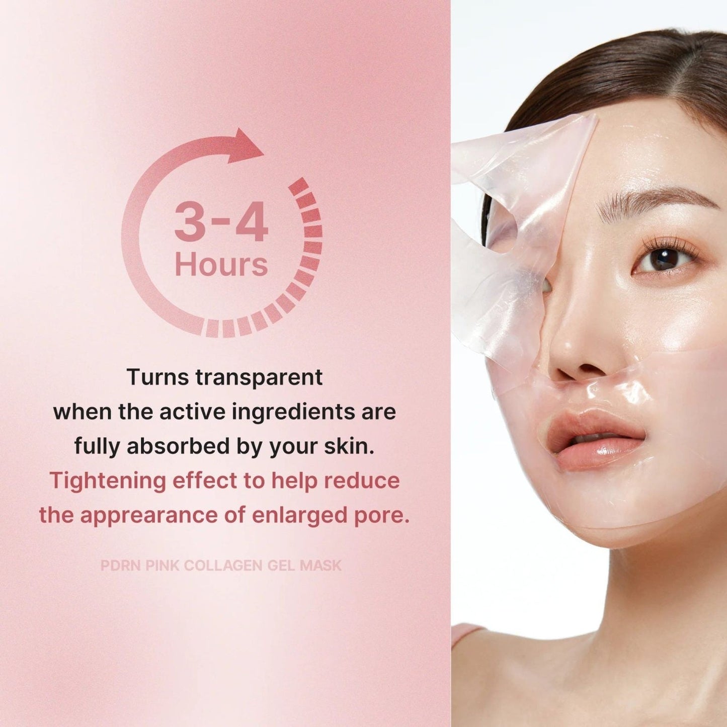 medicube PDRN Pink Collagen Gel Mask (4 Pack) medicube