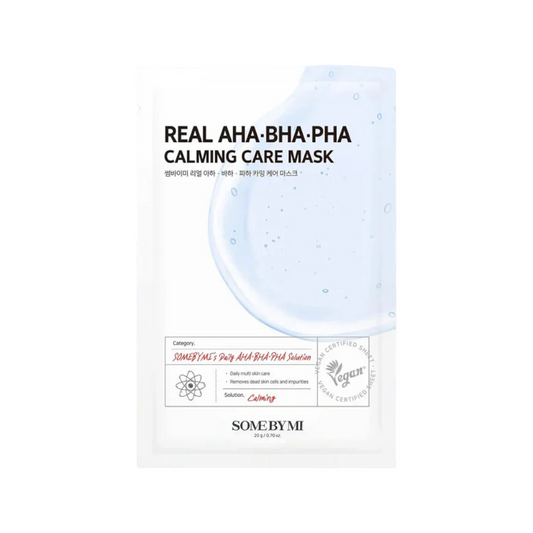 SOME BY MI Real AHA BHA PHA Calming Care Mask 20g